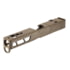 TRYBE Defense Pistol Slide, Glock 17, Gen 4, DeltaPoint Pro Cut, Version 2, FDE Cerakote, SLDG17G4DPV2-FDE