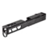 TRYBE Defense Pistol Slide, Glock 17, Gen 4, Venom Cut, Version 2, Black Cerakote, SLDG17G4VNMV2-BN