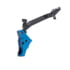 Tyrant CNC Glock Gen 3-4 Pistol Trigger, w/ Bar, Blue/Black, TD-GTRIG-3-4-Blue-Black-BAR