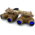 US Night Vision ARGUS Panoramic Night Vision Goggle - Gen III White Phosphor, FDE, 8x6x5in, APNVG-E-WP