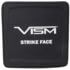 VISM LVL III+ SRT Ceramic/PE Ballistic Plate, 6X6, Curved Side Plate,, Black, BP3P66C