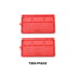 WeatherTech ToolTray, Red, 8ATT02