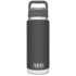 Yeti Rambler 26 oz Water Bottle w/Chug Cap, Black, 21071504096