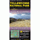 Yellowstone National Park Trail Map, BTP0003