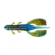 Big Bite Baits YoDaddy Soft Baits, 8 per Pack, Green Pumpkin Blue Swirl, 3.5 inch, YOD3