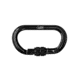 Latitude Outdoors Latitude Oval Carabiner, Black/White, One Size, RCD-OC
