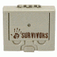 12 Survivors 43 Piece Mini Bug Out Box, Tan TS45000