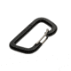 12 Survivors Carabiner, Black, TS79003