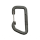 12 Survivors Carabiner, Black, TS79003