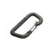 12 Survivors Carabiner, Gray, TS79002