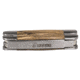 12 Survivors Pocket Harvester, Zebra Wood Handle TS72002B