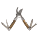 12 Survivors Pocket Harvester, Zebra Wood Handle TS72002B