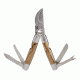 12 Survivors Pocket Harvester, Zebra Wood Handle TS72002B