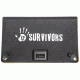 12 Survivors SolarFlare 11 Solar Charging Panel, 10.6 Watt Capacity, Black, 10.1in x 13in TS28001