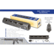 OpticsPlanet Exclusive OpticsPlanet 12.6 inch Quad Rail, Free Float Handguard, Rifle Length, Black, QRFR12