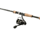 Rapala Creed K Medium Light Spinning Combo, Black, 6ft6in, CRKSC66ML
