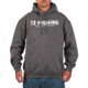 Rapala Facepunch Hoodie w/White Logo - Men's, Extra Large, Gray, HD2-XL
