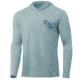 Rapala Marsh Master Performance Long Sleeve Logo Hooded Shirts - Men's, Blue/Red, 2XL, PSLS5-XXL