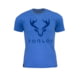 Forloh Youth Logo T-Shirts, Azure Blue, L, 30730-AB-L