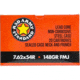 Red Army Standard Steel Case Non-corrosive Rifle Ammunition 7.62x54R 148gr FMJ, 620 Rounds Case, 36D9B2BE, YCAM3421