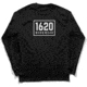 1620 Workwear 1620 Logo Shirt Long Sleeve, Black, Small, LST2BS