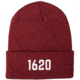 1620 Workwear Cuffed Beanie, Embroidered, Burgundy, One Size, A-07-M