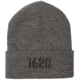 1620 Workwear Cuffed Beanie, Embroidered, Charcoal, One Size, A-07-C