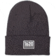 1620 Workwear Cuffed Beanie, Patch, Black, One Size, A-06-B