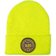 1620 Workwear Cuffed Beanie, Roundel, Hi Vis Yellow, One Size, A-08-Y