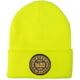1620 Workwear Cuffed Beanie, Roundel, Hi Vis Yellow, One Size, A-08-Y