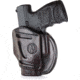 1791 Gunleather 3 Way Multi-Fit OWB Concealment Holster, Glock 26, Ruger LC9, S&amp;W MP9, Ambidextrous, Signature Brown, Size 3, 3WH-3-SBR-A