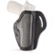 1791 Gunleather BH2.4- Carbon Fiber Open Top Multi-Fit Belt Holster, H&amp;K Mark 23, Springfield XDM 4.5in, Right Hand, Stealth Black, Size 2.4, CF-BH2.4-SBL-R