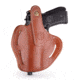 1791 Gunleather BHX- Thumb Break Holster, Beretta 92FS, H&amp;K VP40, Styer M9-A1, Right Hand, Classic Brown, Size 4, BHX-4-CBR-R