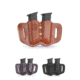 1791 Gunleather Double Magazine Holster for Polymer Double Stack, Classic Brown, Signature Brown, Stealth Black