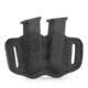 1791 Gunleather Double Magazine Holster for Polymer Double Stack, Stealth Black, Size 2.2, MAG-F-2.2-SBL-A