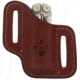 1791 Gunleather EDC Standard Easy Slide Canted Solo Organizer, L, Chestnut, ST-ES-SLC-CHN-L