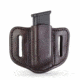 1791 Gunleather MAG 1.2- Single Magazine Holster for Double Stack Mags, Signature Brown, Size 1.2, MAG-1.2-SBR-A