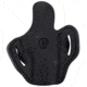 1791 Gunleather Optic Ready BH 2.4 Belt Holster, Stealth Black Leather, OWB Open Top, Left, ORBH24SBLL