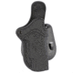 1791 Gunleather ORPDH1SBLR BH1 Optic Ready Black Leather OWB 1911 4-5 Right Ha