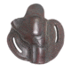 USED 1791 Gunleather RVH2S- K-Frame Revolver Holster for 3in Barrel, Right Hand, Signature Brown, Size 2S, RVH-2S-SBR-R, EDEMO1