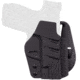 1791 Gunleather Tactical G2C/G3 Kydex OWB/Paddle Holster, Taurus G2C, Right Hand, Black, TAC-OWB-G2C/G3-BLK-R