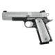 SIG SAUER 1911 Platinum Elite Pistol, .45 ACP, 5 in barrel, stainless steel frame, custom aluminum grips grip, recoil operated semi-automatic, adjustable combat night sights, 8 round magazine, 1911 PE-1-FRRMPG