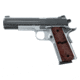 SIG SAUER 1911 TTT Revolution Pistol, .45 ACP, 5 in barrel, stainless steel frame, burled maple grip, recoil operated semi-automatic, adjustable combat night sights, 8 round magazine, 1911 TTT Rev-1-FRRMPG