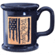 Old Southern Brass Ceramic Handmade Coffee Mug - Embossed We The People American Flag 2ED116BD, OSB-MUG-WTPF