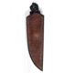 Montana Knife Company Speedgoat 2.0 Leather Sheath Vertical Belt Carry, Natural, One Size, MKC-000033