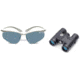 2-PC Boating Essentials Gift Package - Tasco WC 10x25 Waterproof Binoculars WC1025, Bolle Kicker Action Sport Sunglasses 10096