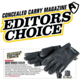 221B Tactical Agent Gloves 2.0 Elite, Thermal &amp; Water Resistant, Black, Extra Small, AGT2-XS-BLK