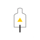Trijicon TA44 .223 Amber Triangle Reticle