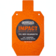 Champion Traps and Targets Impact Steel Silhouette Target - 75% IPSC Rifle Rated, Orange, 44922C