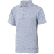 24 7 Series 4397009 Ladies Short Sleeve Polo Shirt Heather Grey